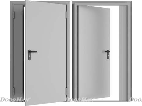 Технические двухстворчатые двери, tara.doorhan.ru