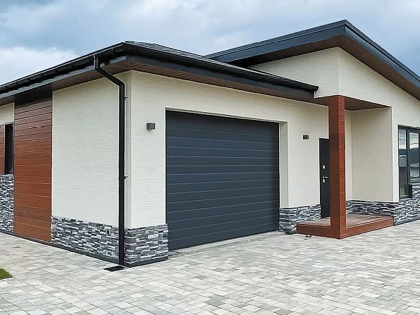 Секционные ворота 2500х2050 мм антрацитовые DoorHan rsd02, tara.doorhan.ru