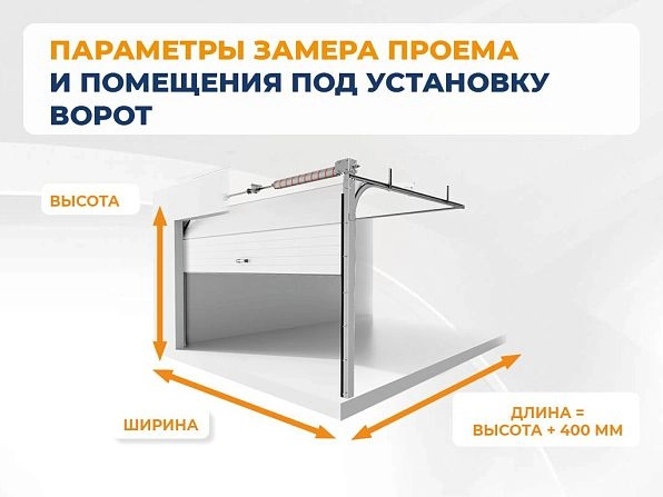 Секционные ворота 2500х2050 мм белые DoorHan rsd02, tara.doorhan.ru